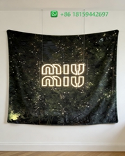 Miumiu Throw Blankets
